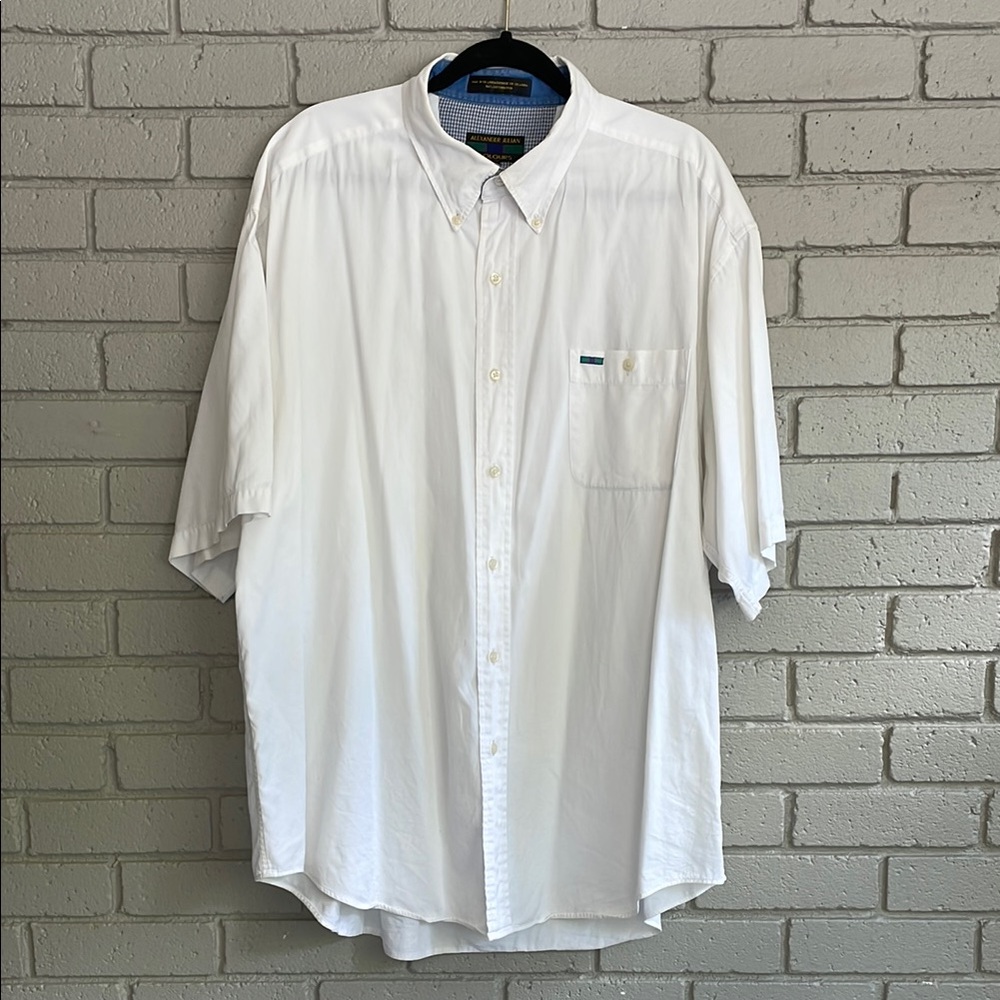 Alexander Julian White Casual Button Down Shirt